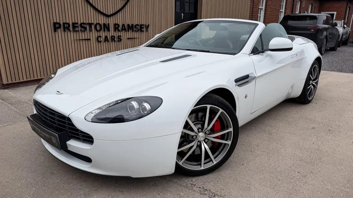 2012 Aston Martin Vantage, sold